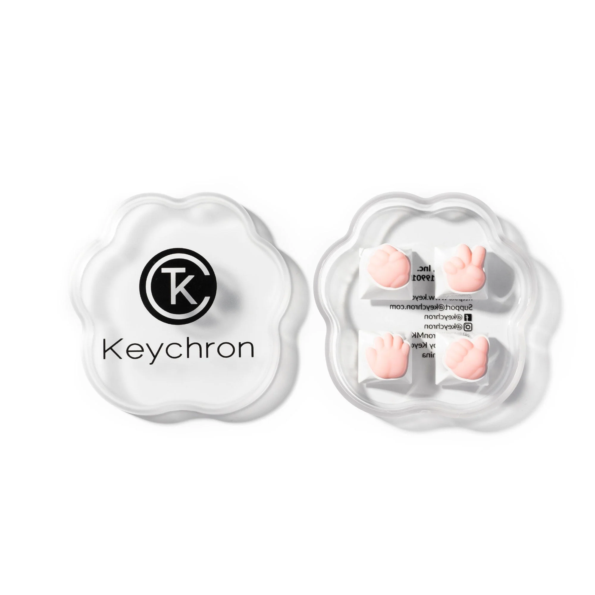 Finger Guessing Game Artisan Keycap - Image 3