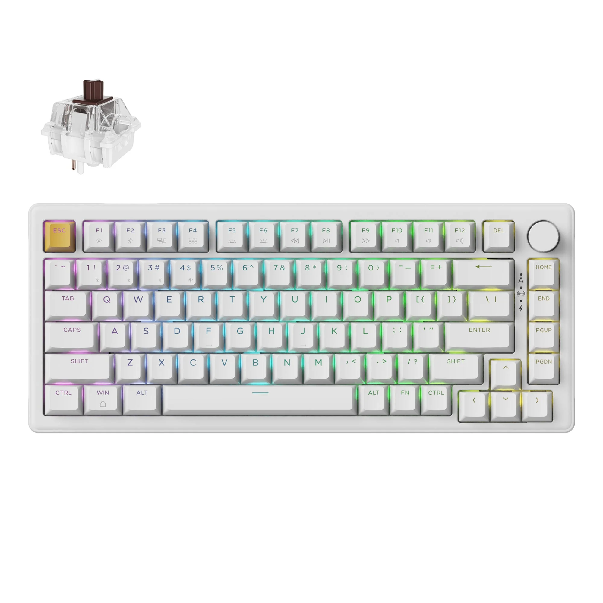 Keychron J2 QMK Wireless Mechanical Keyboard - Image 5