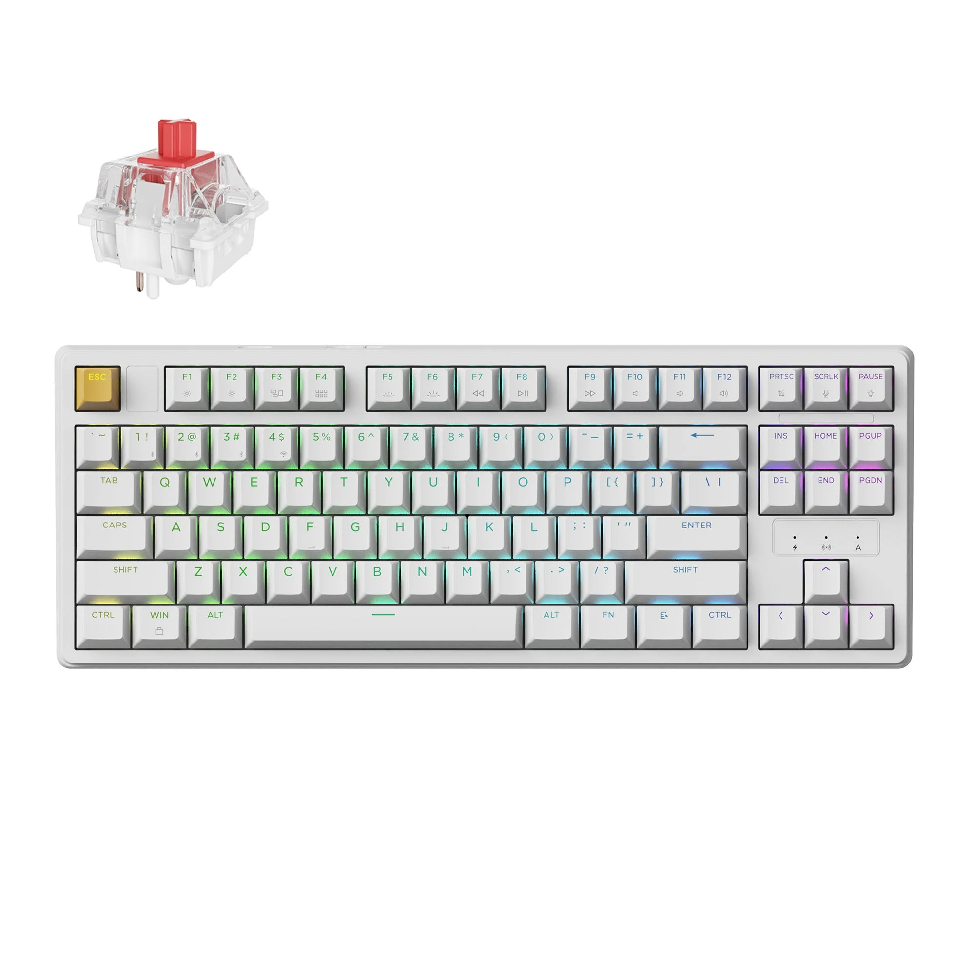 Keychron J4 QMK Wireless Mechanical Keyboard - Image 16