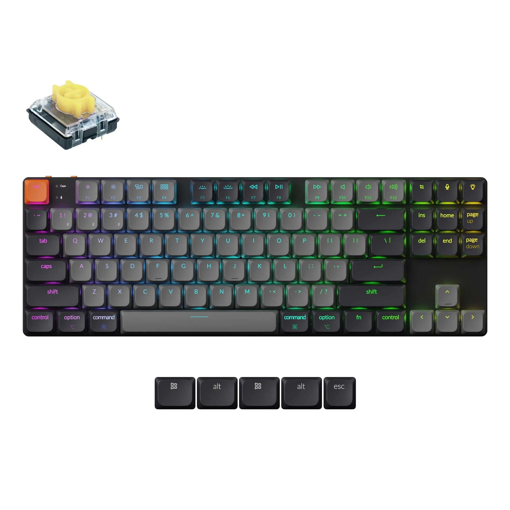 Keychron K1 QMK Wireless Mechanical Keyboard (Version 6) - Image 6