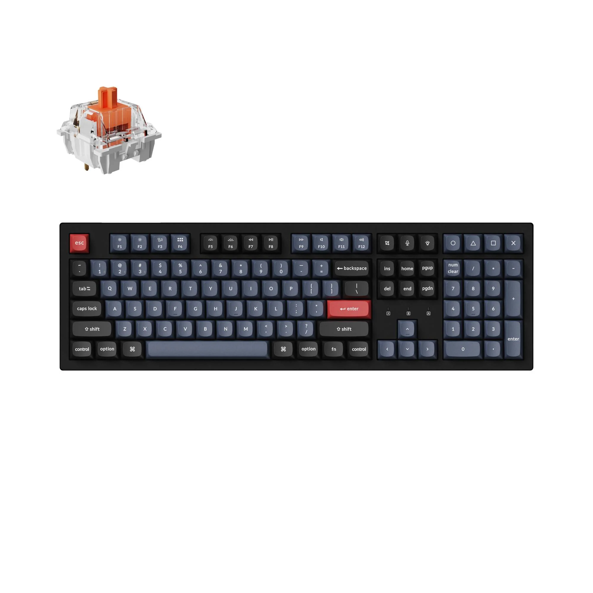 Keychron K10 Pro QMK/VIA Wireless Mechanical Keyboard - Image 3