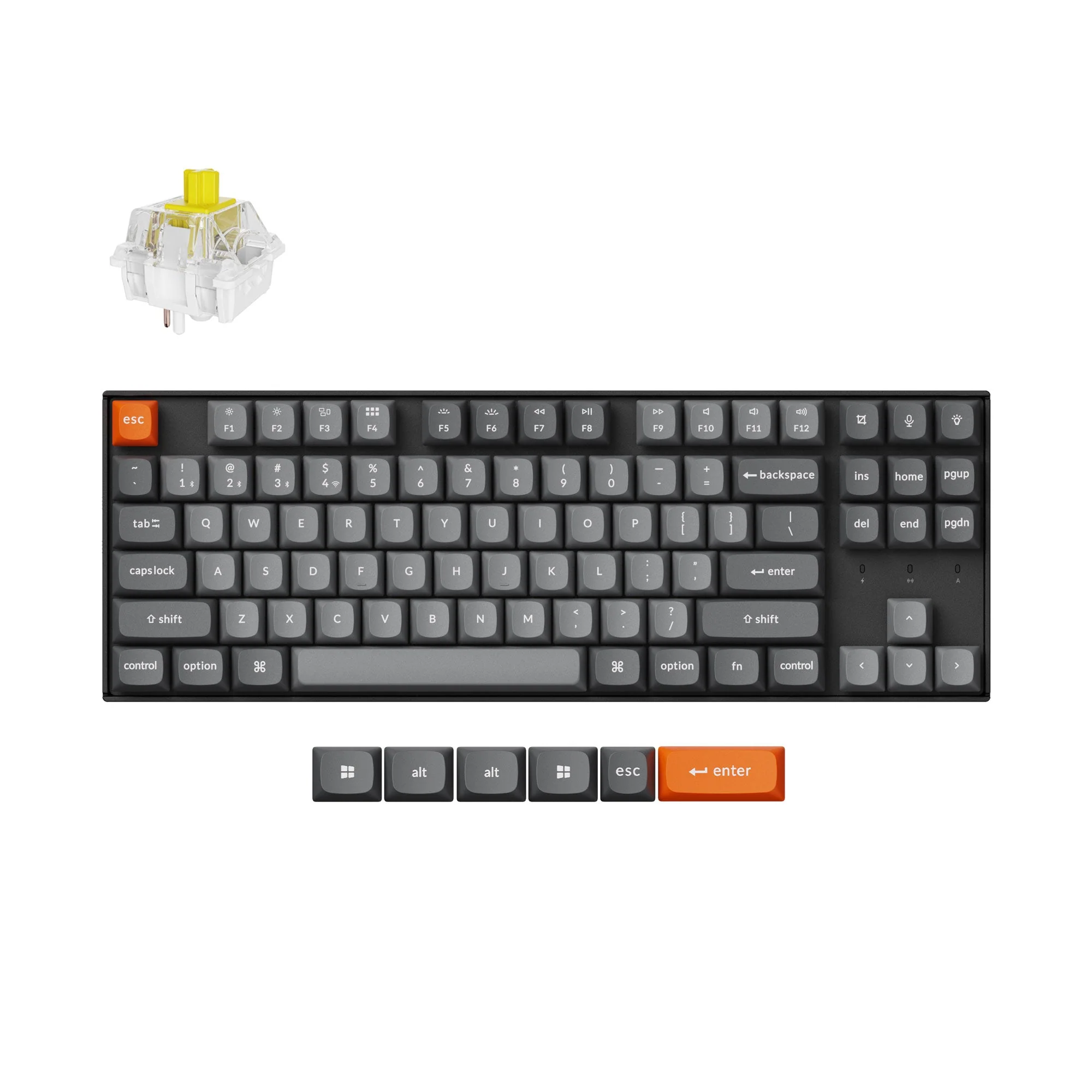 Keychron K8 Max QMK Wireless Mechanical Keyboard - Image 3