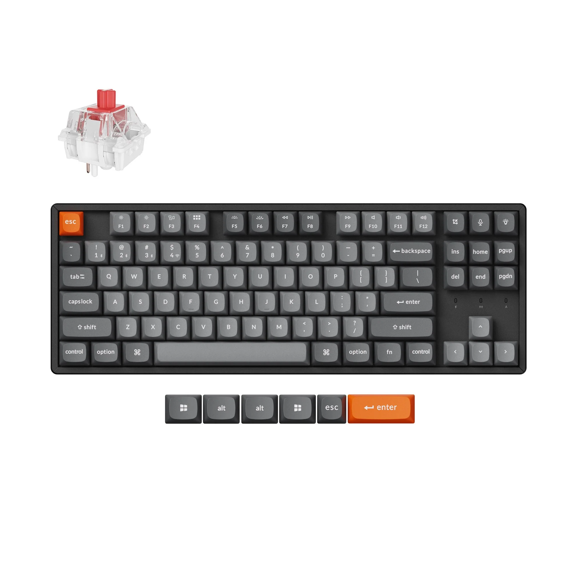 Keychron K8 Max QMK Wireless Mechanical Keyboard - Image 4