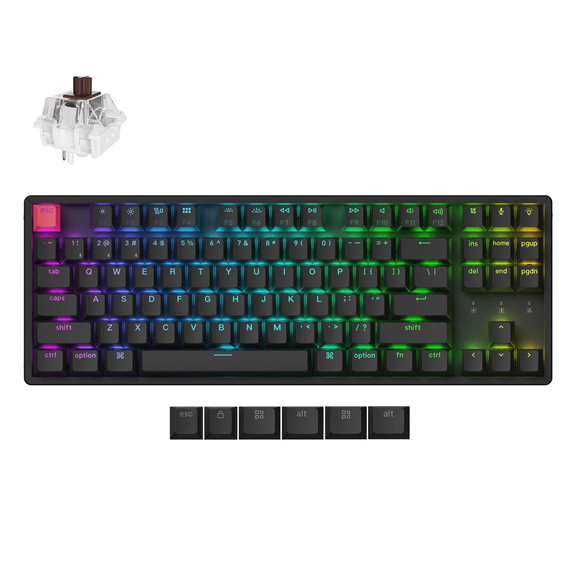 Keychron K8 QMK Wireless Mechanical Keyboard (Version 2) - Image 5