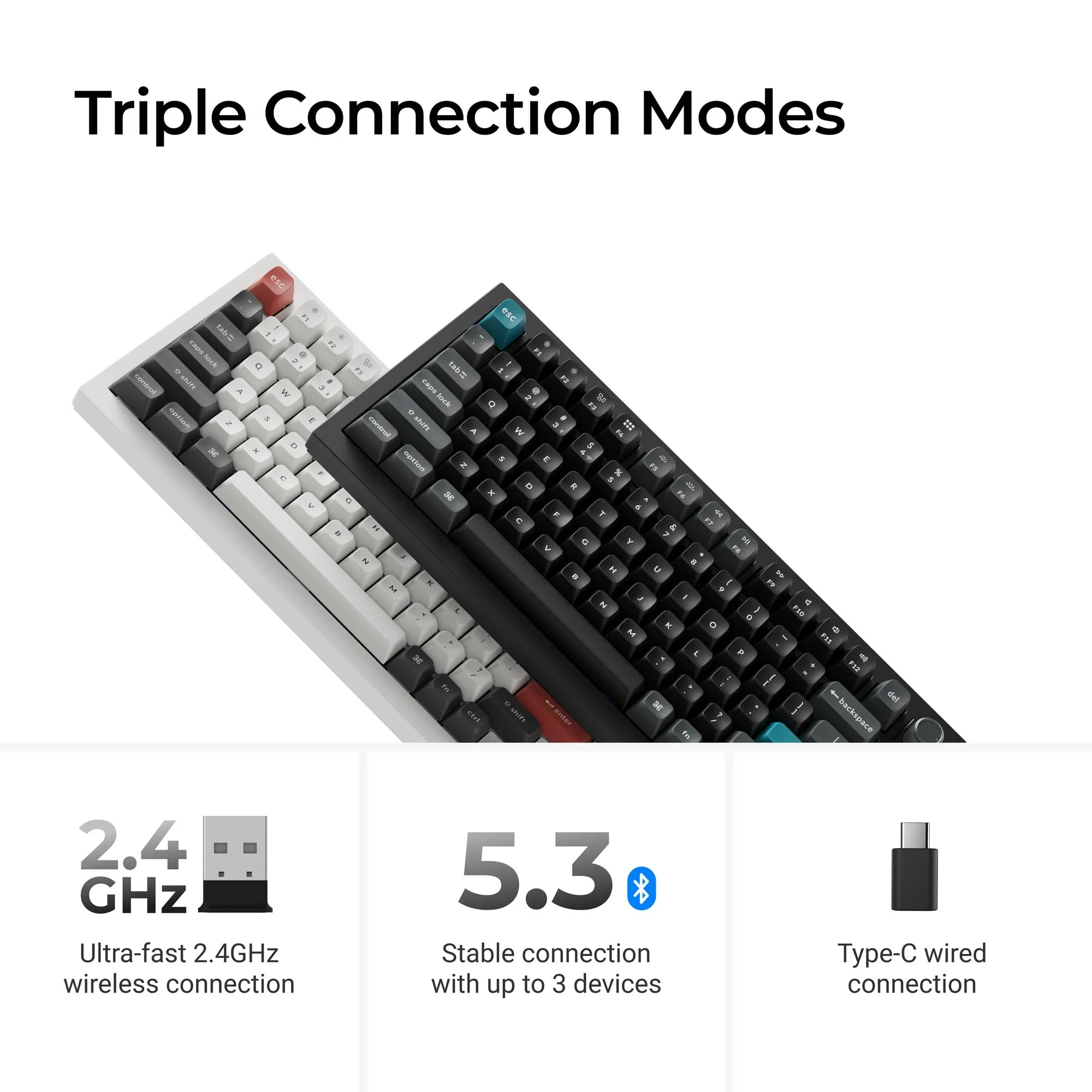 Keychron Q1 Ultra 8K Wireless Custom Mechanical Keyboard - Image 3
