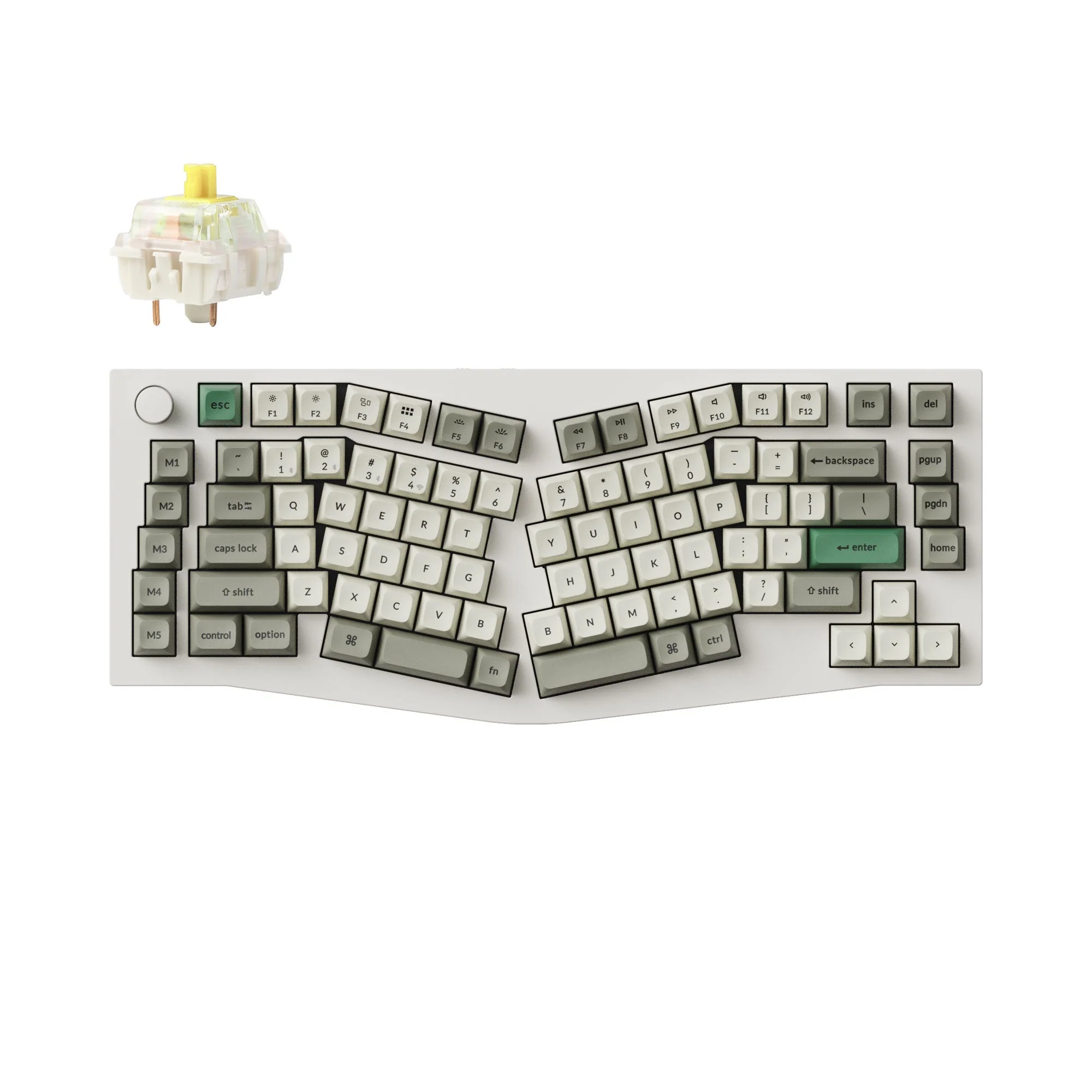 Keychron Q10 Max (Alice Layout) QMK/VIA Wireless Custom Mechanical Keyboard - Image 6