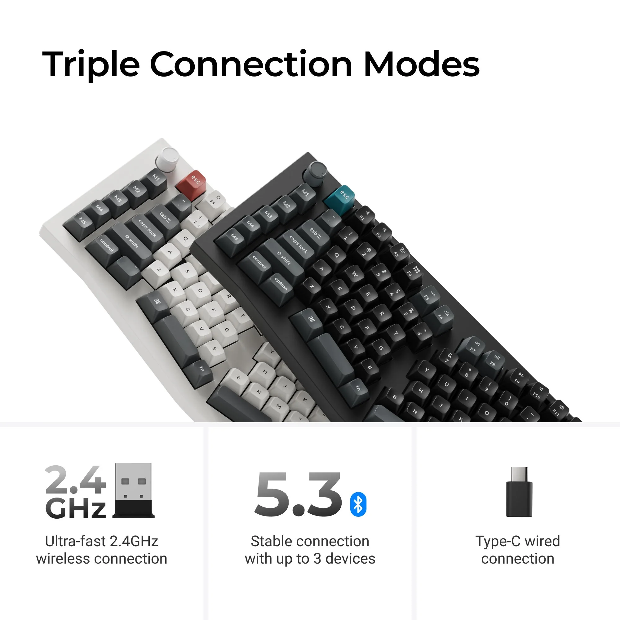 Keychron Q13 Ultra 8K Wireless Custom Mechanical Keyboard - Image 7