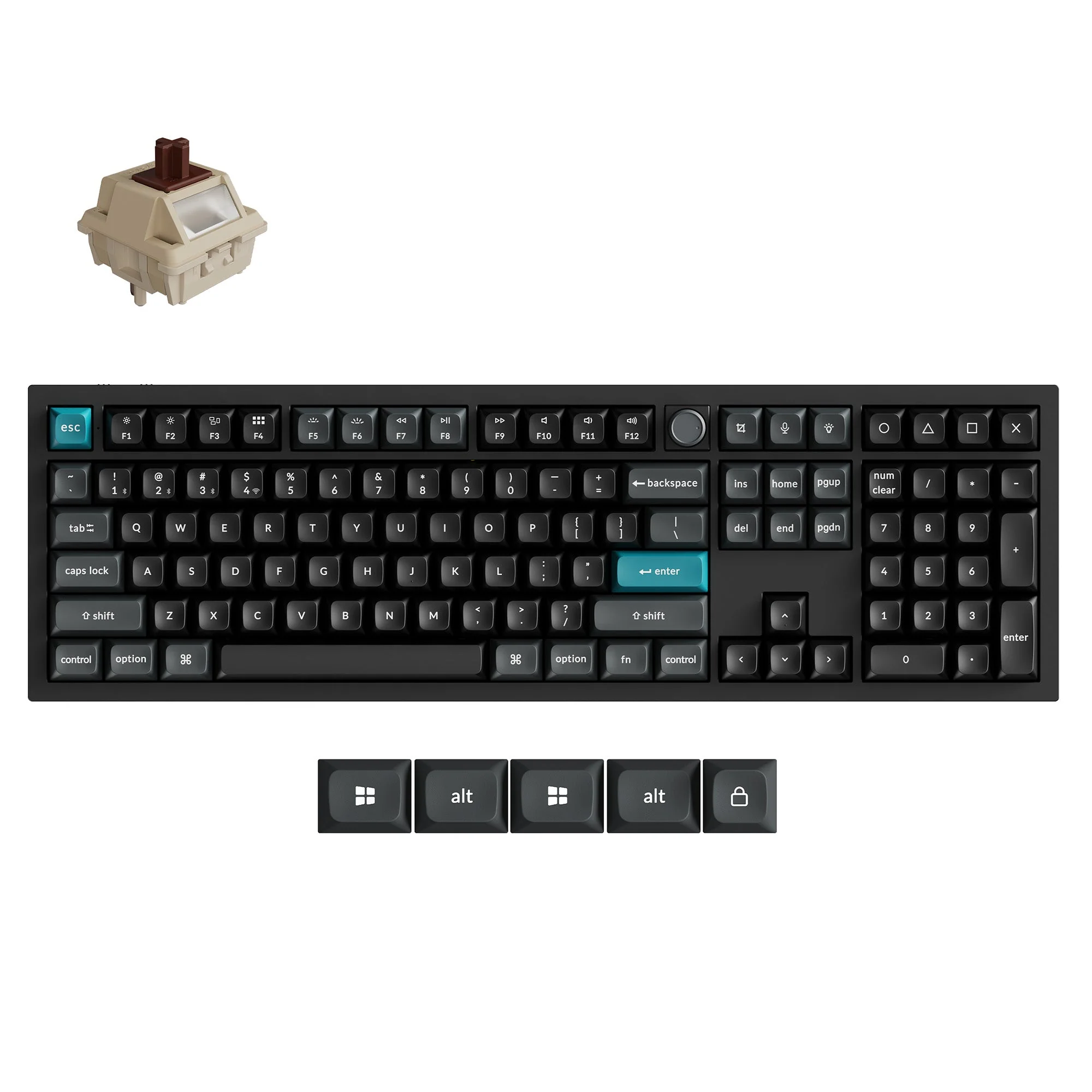 Keychron Q6 Ultra 8K Wireless Custom Mechanical Keyboard - Image 9