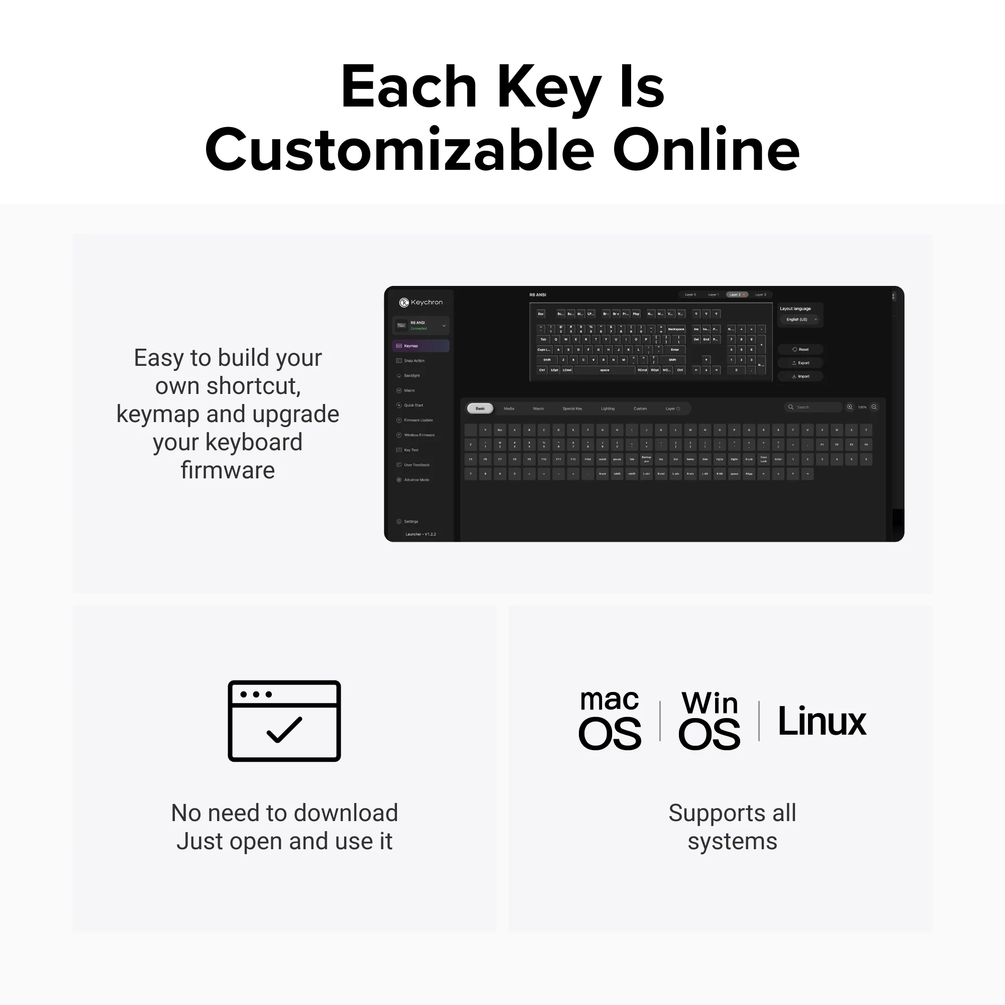 Keychron R6 QMK Wireless Mechanical Keyboard - Image 9