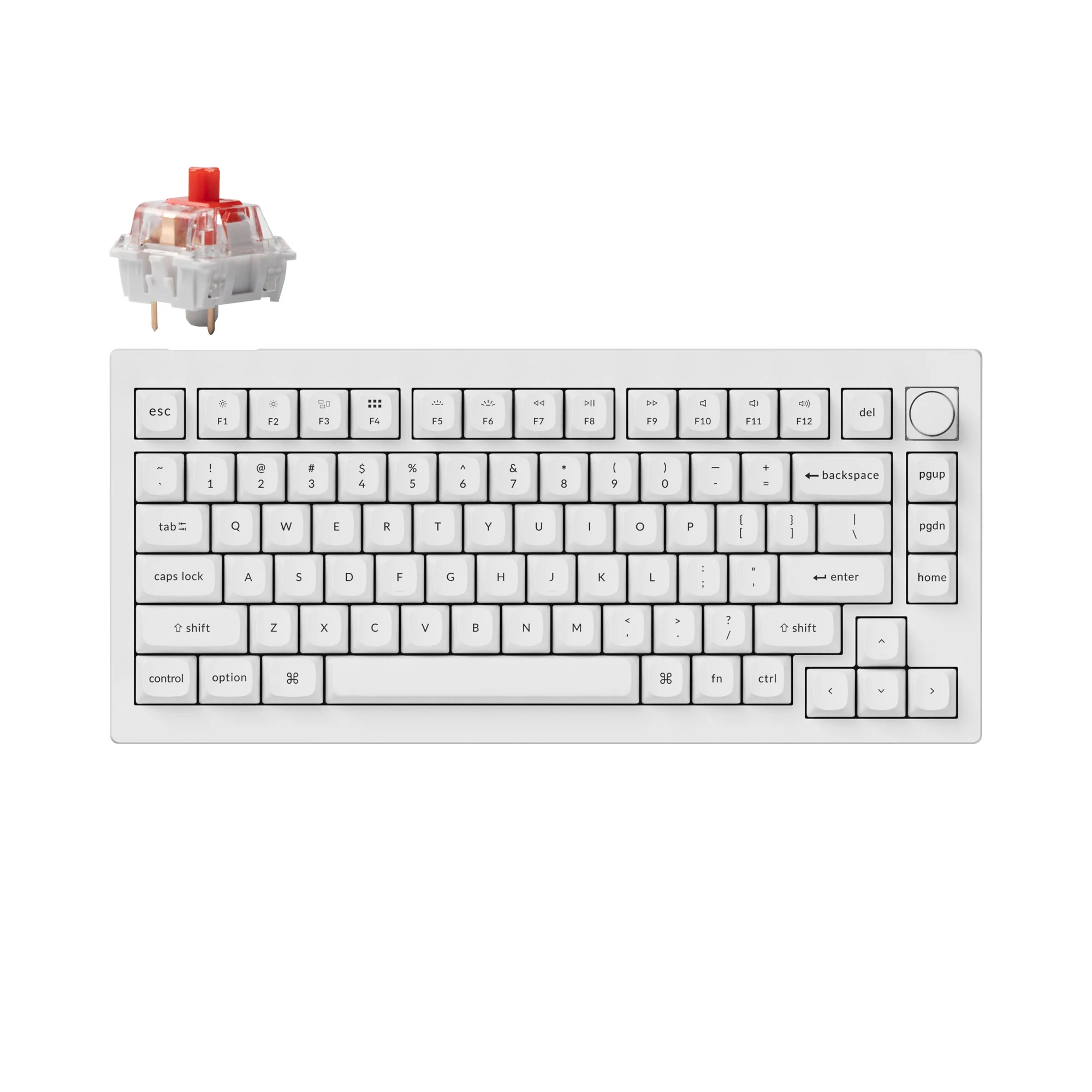 Keychron V1 QMK Custom Mechanical Keyboard - Image 18