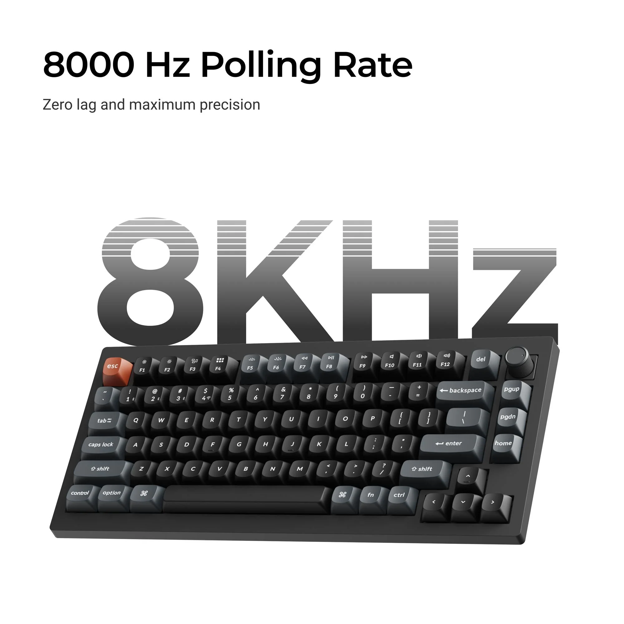 Keychron V1 Ultra 8K Wireless Custom Mechanical Keyboard - Image 3