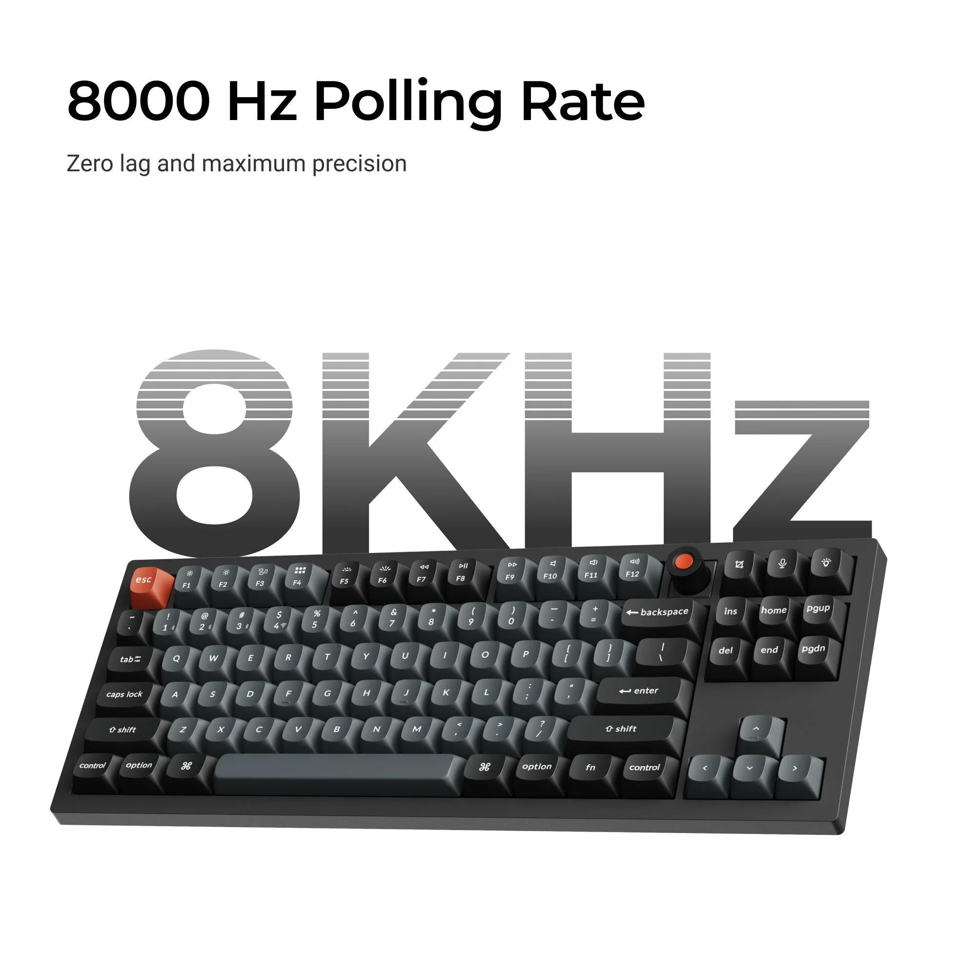 Keychron V3 8K QMK Wired Custom Mechanical Keyboard - Image 3