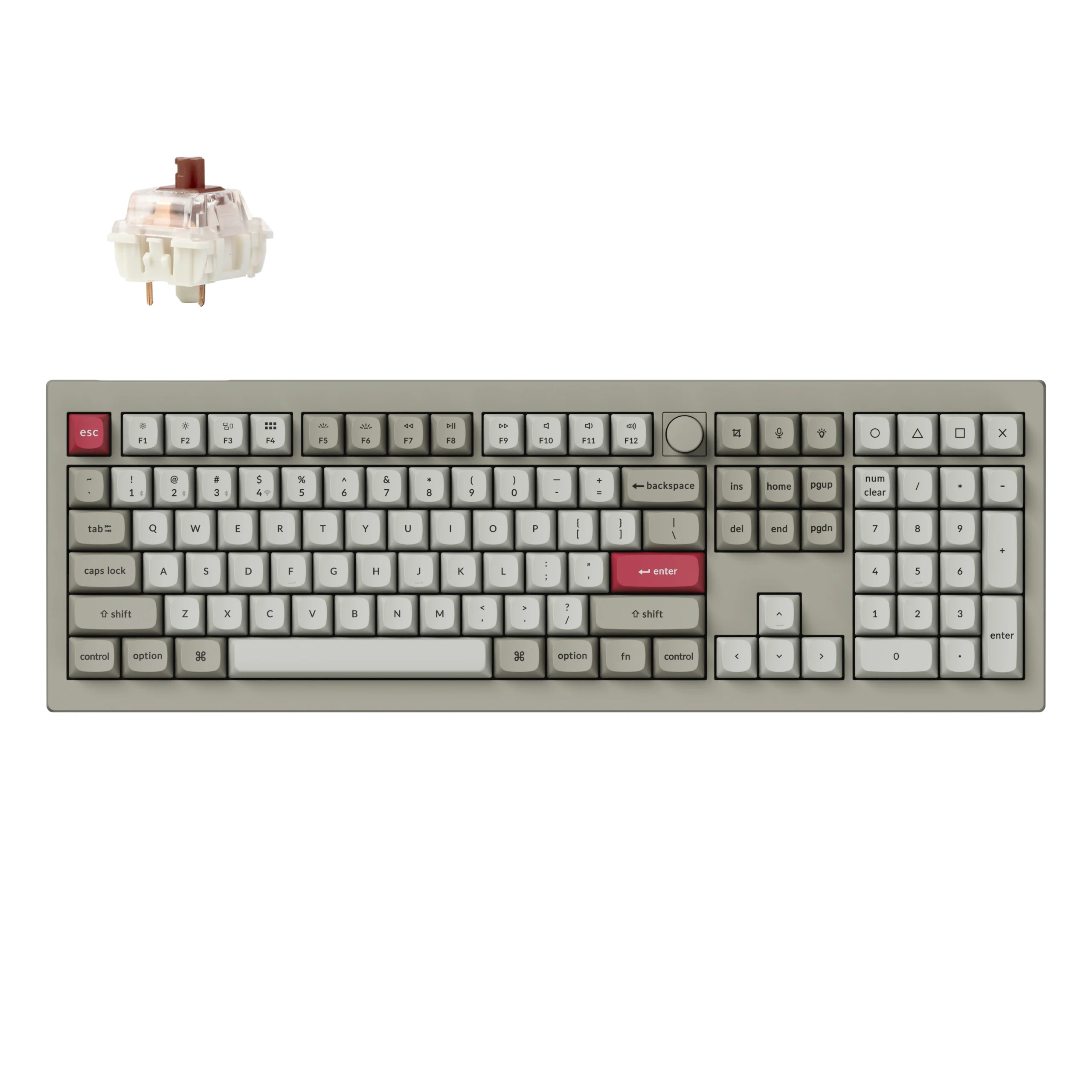 Keychron V6 Max QMK/VIA Wireless Custom Mechanical Keyboard - Image 7